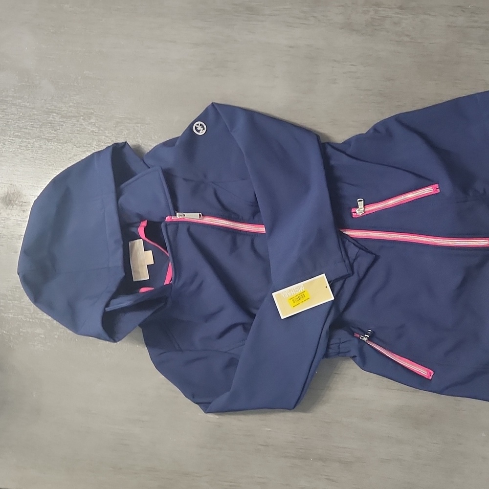 Michael Kors Girls 10/12 True Navy Jacket